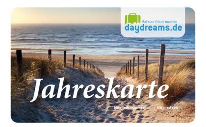 Jahreskarte: Jetzt daydreamer werden